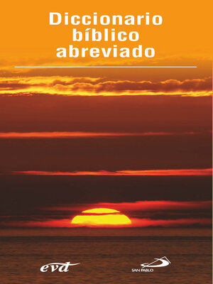 cover image of Diccionario bíblico abreviado